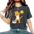 Dabbing Cat ボウリングシャツ 面白いボウリングギフト 猫 お母さん 女の子 レディースオーバーサイズコンフォートTシャツ Pepper
