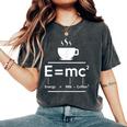 EMc2 Means Energy Milk X Coffee2 レディースオーバーサイズコンフォートTシャツ Pepper