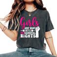 Girls Just Want To Have Fundamental Rights レディースオーバーサイズコンフォートTシャツ Pepper
