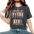 Godays I Am Christian 聖書詩 猫好き クリスチャン レディースオーバーサイズコンフォートTシャツ Pepper