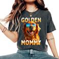 Golden Mommyゴールデン・ママ 母の日 ゴールデンレトリバー・ママ レディースオーバーサイズコンフォートTシャツ Pepper