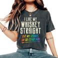 Like My Whiskeytraight Friends Lgbtq Gay Pride Proud Ally レディースオーバーサイズコンフォートTシャツ Pepper