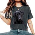 Love Is Labrador Retriever シャツ ブラック ラボ Mom Dad Dog Lover レディースオーバーサイズコンフォートTシャツ Pepper