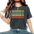Momoka 桃花 レディースオーバーサイズコンフォートTシャツ Pepper
