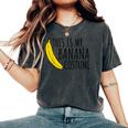 This Is My Banana Costume これが私のバナナの衣装 レディースオーバーサイズコンフォートTシャツ Pepper