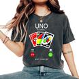 Uno Calls And I Must Be For Children レディースオーバーサイズコンフォートTシャツ Pepper