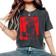 Zombiekateboarder Distressed Zombie Lovers Hombres Es In Mangas Camiseta extragrande cómoda para mujer Pepper