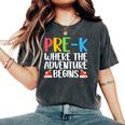 かわいい Pre-K Teacher chool Prek Teacher メンズ レディース レディースオーバーサイズコンフォートTシャツ Pepper