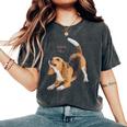 ビーグルシャツ ビーグルtシャツ Love Is Dog Mom Dad 子犬 ペット キュート レディースオーバーサイズコンフォートTシャツ Pepper