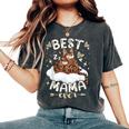 ベンガル猫のお母さんと子猫、母の日、お母さん レディースオーバーサイズコンフォートTシャツ Pepper