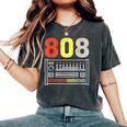 ヴィンテージ 808 ローランド ドラムマシン ギフト 男性 女性 ドラムに レディースオーバーサイズコンフォートTシャツ Pepper