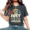 ヴィンテージ誕生日 50歳 男性 女性 1975年7月生まれ レディースオーバーサイズコンフォートTシャツ Pepper