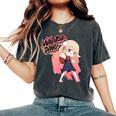 和田ダン しぐれ うい ロリ ダンス ダンス アニメ 女の子 レディースオーバーサイズコンフォートTシャツ Pepper