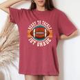Ready To Tackle 1St Grade Football First Day Boys Toddlers Women's Oversized Comfort T-Shirt Blue Jean