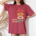 2006 19歳の誕生日プレゼント 19歳になる男性 女性 レディースオーバーサイズコンフォートTシャツ Crimson