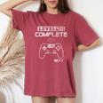 40歳の誕生日プレゼント Level 40 Complete 贈り物 男性用、女性用 レディースオーバーサイズコンフォートTシャツ Crimson