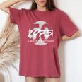 50歳の誕生日 男性 女性 50歳 1975年生まれ レディースオーバーサイズコンフォートTシャツ Crimson