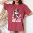 I Axo Love 3Rd Grade Axolotl 新学期読書 レディースオーバーサイズコンフォートTシャツ Crimson