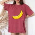 Bananaeganegetarian Merch レディースオーバーサイズコンフォートTシャツ Crimson
