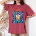 Dance Gavin Dance Mothership グラフィック Dance Gavin Dance レディースオーバーサイズコンフォートTシャツ Crimson