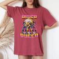 Disco Queen Retro Dancing 70 80 Disco Camiseta extragrande cómoda para mujer Crimson