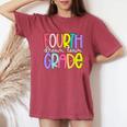 Fourth Grade Dream Team Back To School 4Th Grade Teacher Women's Oversized Comfort T-Shirt Crimson Fourth Grade Dream Team Back To School 4Th Grade Teacher Women's Oversized Comfort T-Shirt Crimson