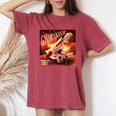 Gyomanism レディースオーバーサイズコンフォートTシャツ Crimson