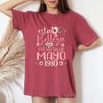 Hecha En Mayo 1980 Regalo 45 Años Cumpleaños Camiseta extragrande cómoda para mujer Crimson