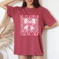 In My Double Digits Era キュートなコケットボウ 10歳の誕生日 女の子 レディースオーバーサイズコンフォートTシャツ Crimson