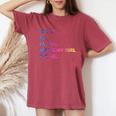 It's Me Hi I'm The Birthday Girl It's Me レディースオーバーサイズコンフォートTシャツ Crimson