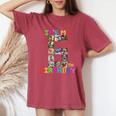 It's My 6Th Birthday 面白い イタリアン ブレイン ミーム 男の子 女の子 レディースオーバーサイズコンフォートTシャツ Crimson