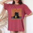 I Like Beer My Cat And Maybe 3人 猫好き ギフト レディースオーバーサイズコンフォートTシャツ Crimson