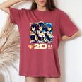 I Love 2D Girls ファニーメイド アニメ マンガ Manwha Waifu Otaku レディースオーバーサイズコンフォートTシャツ Crimson