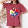 Pinay Girl フィリピン 強い フィリピン国旗 フィリピンプライド レディースオーバーサイズコンフォートTシャツ Crimson