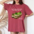 テクトニックプレートorry My Fault Teacher レディースオーバーサイズコンフォートTシャツ Crimson