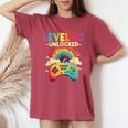 レベル 40歳 男性 女性 ゲーム 40代 40歳 誕生日 レディースオーバーサイズコンフォートTシャツ Crimson