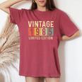 ヴィンテージ 1985 40歳の誕生日プレゼント 男性 女性 40歳 レディースオーバーサイズコンフォートTシャツ Crimson