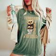 1985年2月40歳の誕生日男性と女性のための素晴らしいテディベア。 レディースオーバーサイズコンフォートTシャツ Moss