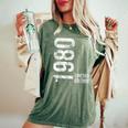 45歳の誕生日 男性 女性 45歳 1980年 誕生日プレゼント レディースオーバーサイズコンフォートTシャツ Moss