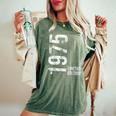 50歳の誕生日 男性 女性 50歳 1975年 誕生日プレゼント レディースオーバーサイズコンフォートTシャツ Moss