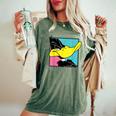 Daffy Duck レディースオーバーサイズコンフォートTシャツ Moss