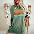 Dear Mom Great Job We're Awesome Thank You Retro Women's Oversized Comfort T-Shirt Moss