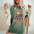 Disco Queen Retro Dancing 70 80 Disco Camiseta extragrande cómoda para mujer Moss