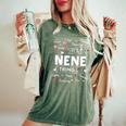 It's A Nene Thing Sayings Cute Grandma Women's Oversized Comfort T-Shirt Moss