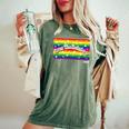 King Of Prism Over The Rainbow レディースオーバーサイズコンフォートTシャツ Moss