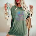 Mermaid Mom Lover Mama Mother's Day Ocean Fantasy Women's Oversized Comfort T-Shirt Moss