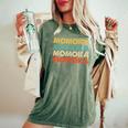 Momoka 桃花 レディースオーバーサイズコンフォートTシャツ Moss