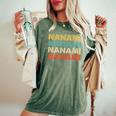 Nanami 七海 レディースオーバーサイズコンフォートTシャツ Moss
