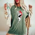 Pretty Girl Devil ピンナップガール トラディショナルフラッシュ レディースオーバーサイズコンフォートTシャツ Moss