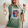 Rainbow Lion かっこいい おしゃれ ロゴ レディースオーバーサイズコンフォートTシャツ Moss